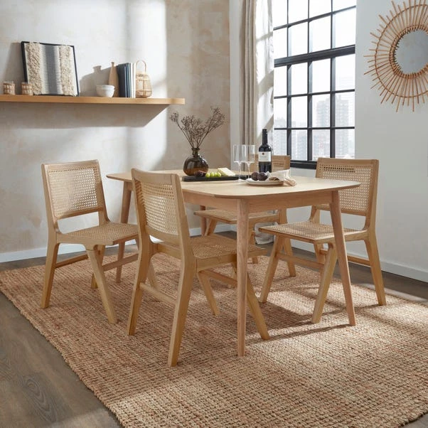 Adrielle Dining Chair, Oak 4 Adrielle Dining Chair, Oak - Image 2