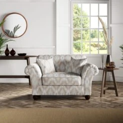 Angus Ikat Snuggle Chair -Online Furniture Store 30869188