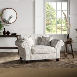 Angus Ikat Snuggle Chair -Online Furniture Store 30869188 alt01