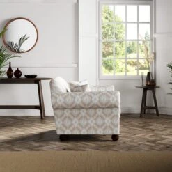 Angus Ikat Snuggle Chair -Online Furniture Store 30869188 alt02