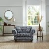 Angus Ikat Snuggle Chair -Online Furniture Store 30869189