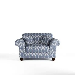 Angus Ikat Snuggle Chair -Online Furniture Store 30869189 alt07