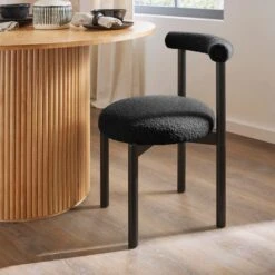Violeta Dining Chair, Boucle -Online Furniture Store 30869592 alt01
