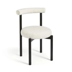 Violeta Dining Chair, Boucle -Online Furniture Store 30869593 alt04