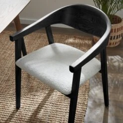 Oskar Dining Chair, Boucle 31 Oskar Dining Chair, Boucle -Online Furniture Store 30869850 alt02