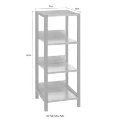 Colton Shelving Unit, Concrete Effect -Online Furniture Store 30869871 alt09