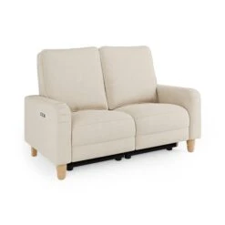 Beatrice Luna Fabric Natural Power Recliner 2 Seater Sofa 17 Beatrice Luna Fabric Natural Power Recliner 2 Seater Sofa -Online Furniture Store 30869972 alt06
