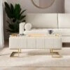Holland Tray Table Ottoman, Ivory Sherpa 1 Holland Tray Table Ottoman, Ivory Sherpa -Online Furniture Store 30870372