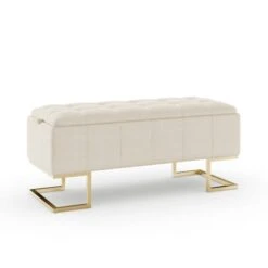 Holland Tray Table Ottoman, Ivory Sherpa 20 Holland Tray Table Ottoman, Ivory Sherpa -Online Furniture Store 30870372 alt08