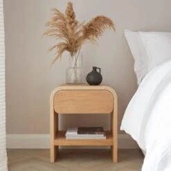 Bennett 1 Drawer Bedside Table -Online Furniture Store 30871515 alt05