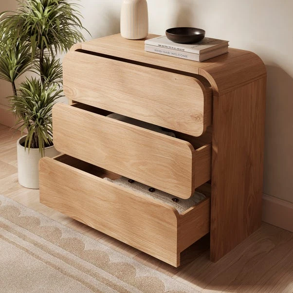 Bennett 3 Drawer Chest 8 Bennett 3 Drawer Chest - Image 6