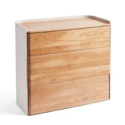 Reggie 3 Drawer Chest, Oak Effect -Online Furniture Store 30871518 alt08