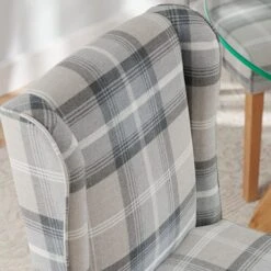 Oswald Set Of 2 Dining Chairs, Country Check -Online Furniture Store 30872516 alt02