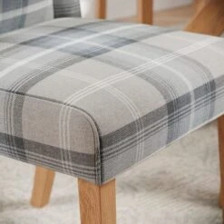 Oswald Set Of 2 Dining Chairs, Country Check -Online Furniture Store 30872516 alt03