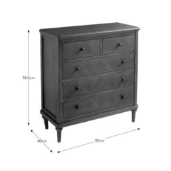 Boulton Wide 5 Drawer Chest 13 Boulton Wide 5 Drawer Chest -Online Furniture Store 30872684 alt09