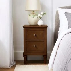 Boulton 2 Drawer Bedside Table -Online Furniture Store 30872685