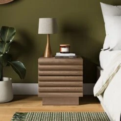 Dax 2 Drawer Bedside Table -Online Furniture Store 30872739