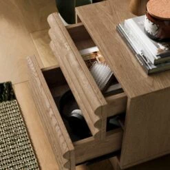 Dax 2 Drawer Bedside Table -Online Furniture Store 30872739 alt02