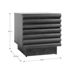 Dax 2 Drawer Bedside Table -Online Furniture Store 30872749 alt09