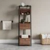 Fulton Bathroom Ladder Shelf, Pine Effect 1 Fulton Bathroom Ladder Shelf, Pine Effect -Online Furniture Store 30873186