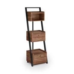 Fulton Bathroom Ladder Shelf, Pine Effect -Online Furniture Store 30873186 alt06