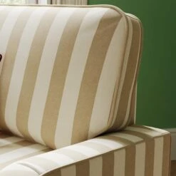 Beatrice Woven Stripe Snuggle Chair -Online Furniture Store 30873457 alt01