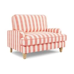 Beatrice Woven Stripe Snuggle Chair -Online Furniture Store 30873458 alt08