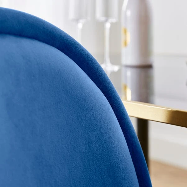 Renata Dining Chair, Velvet 5 Renata Dining Chair, Velvet - Image 3