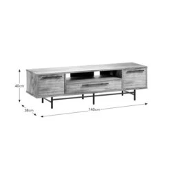 Bryant Wide TV Unit For TVs Up To 60" -Online Furniture Store 30874175 alt09