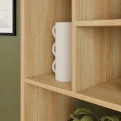 Hardy Slim Bookcase With Drawer, Oak Effect -Online Furniture Store 30874180 alt03