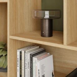 Hardy Wide Bookcase With 2 Drawers, Oak Effect 13 Hardy Wide Bookcase With 2 Drawers, Oak Effect -Online Furniture Store 30874521 alt03