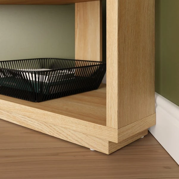 Hardy Corner Bookcase, Oak Effect 6 Hardy Corner Bookcase, Oak Effect - Image 4