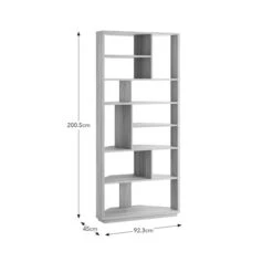 Hardy Corner Bookcase, Oak Effect 13 Hardy Corner Bookcase, Oak Effect -Online Furniture Store 30874522 alt09