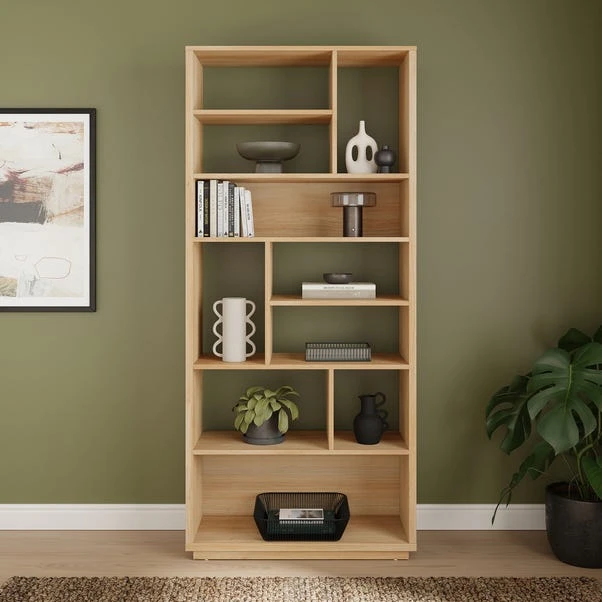 Hardy Slim Bookcase, Oak Effect 3 Hardy Slim Bookcase, Oak Effect
