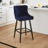 Montreal Counter Height Bar Stool, Velvet 1 Montreal Counter Height Bar Stool, Velvet -Online Furniture Store 30876144