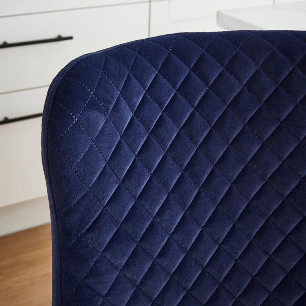 Montreal Counter Height Bar Stool, Velvet 5 Montreal Counter Height Bar Stool, Velvet - Image 3