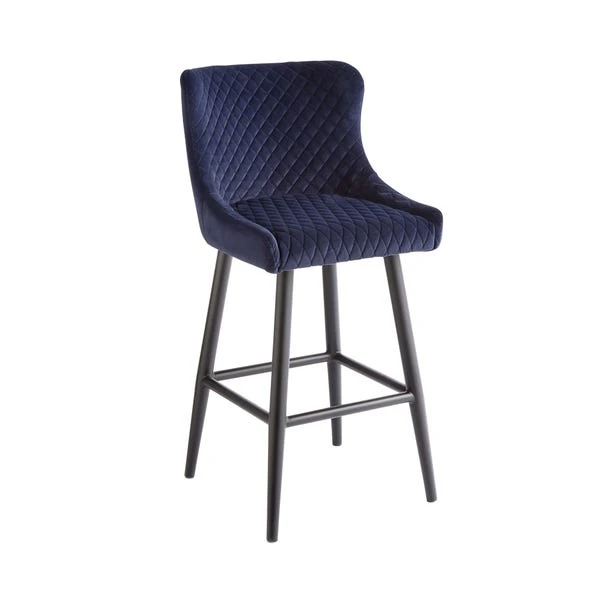 Montreal Counter Height Bar Stool, Velvet 8 Montreal Counter Height Bar Stool, Velvet - Image 6