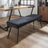 Montreal 2 Seater Dining Bench, Velvet -Online Furniture Store 30876145