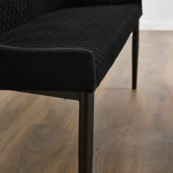 Montreal 2 Seater Dining Bench, Velvet, 133cm 20 Montreal 2 Seater Dining Bench, Velvet, 133cm -Online Furniture Store 30876146 alt02