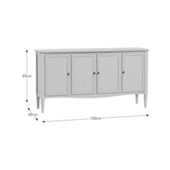 Ariella Large Sideboard, Warm Stone -Online Furniture Store 30876512 alt09