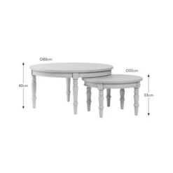 Ariella Coffee Nest Of Tables, Warm Stone -Online Furniture Store 30876514 alt09
