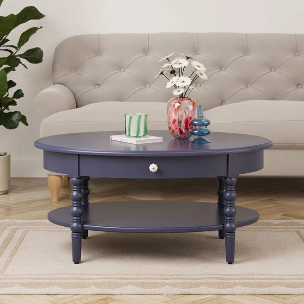 Pippin Coffee Table, Navy 3 Pippin Coffee Table, Navy