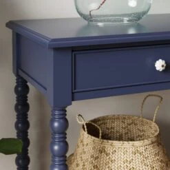 Pippin Console Table, Navy -Online Furniture Store 30876519 alt02