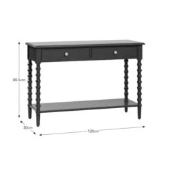 Pippin Console Table, Navy -Online Furniture Store 30876519 alt09
