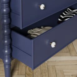 Pippin 3 Drawer Chest, Navy -Online Furniture Store 30876522 alt02