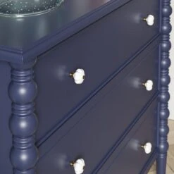 Pippin 3 Drawer Chest, Navy -Online Furniture Store 30876522 alt03
