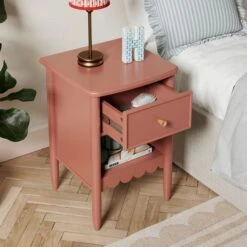 Remi 1 Drawer Bedside Table -Online Furniture Store 30876554 alt02