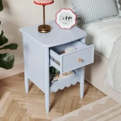 Remi 1 Drawer Bedside Table -Online Furniture Store 30876555 alt01