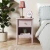 Remi 1 Drawer Bedside Table -Online Furniture Store 30876556