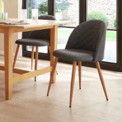 Astrid Dining Chair, Flatweave Fabric 38 Astrid Dining Chair, Flatweave Fabric -Online Furniture Store 30882597